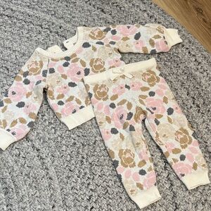 Janie and Jack Floral Matching Set